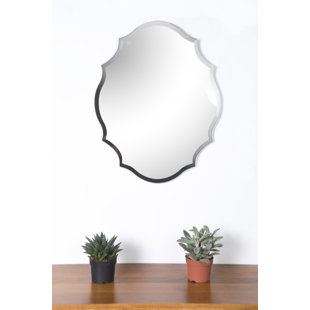 Mirror Hanging Hardware Wayfair Unframed Wall Mirror With Hanging Hardware