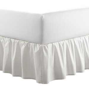 Solid Ruffled 150 Thread Count Bed Skirt by Laura Ashley Home