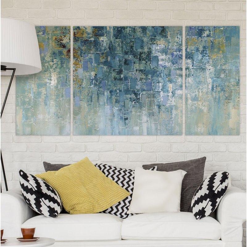 Williston Forge A Premium I Love The Rain Graphic Art Print Multi Piece Image On Wrapped Canvas Reviews Wayfair