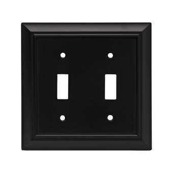 Monarch Abode Architectural 4 Gang Toggle Light Switch Wall Plate Reviews Wayfair