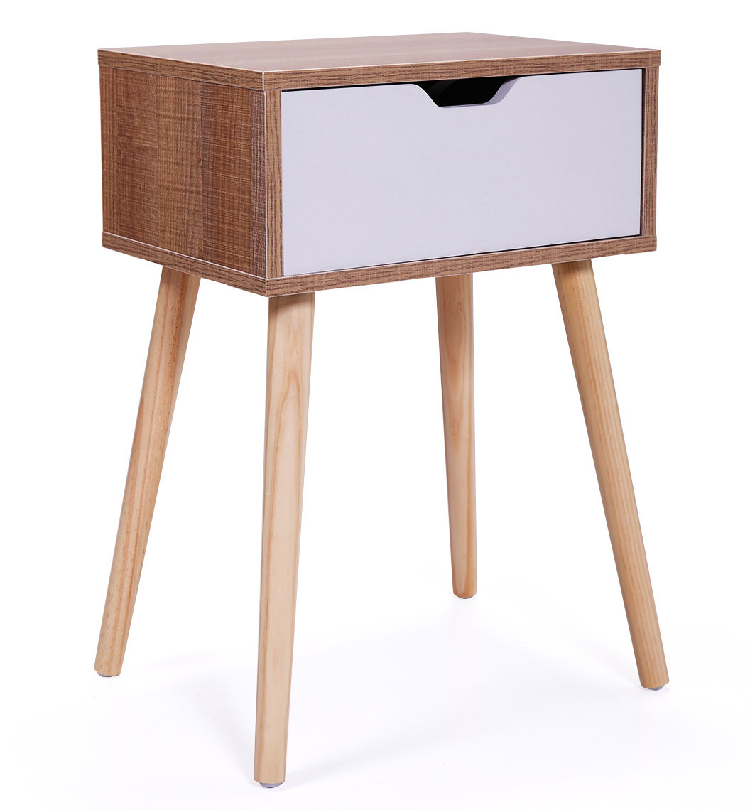 Wrought Studio Gwendolyn End Table Set With Storage Reviews Wayfair Ca