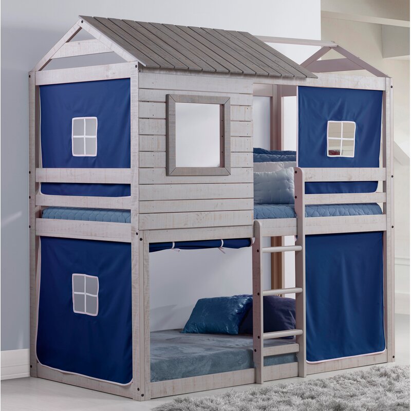 twin bunk beds for kids