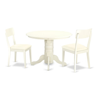 Sherlock 3 Piece Breakfast Nook Solid Wood Dining Set