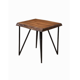 Boundary Bay Solid Acacia Wood End Table by Foundry Select