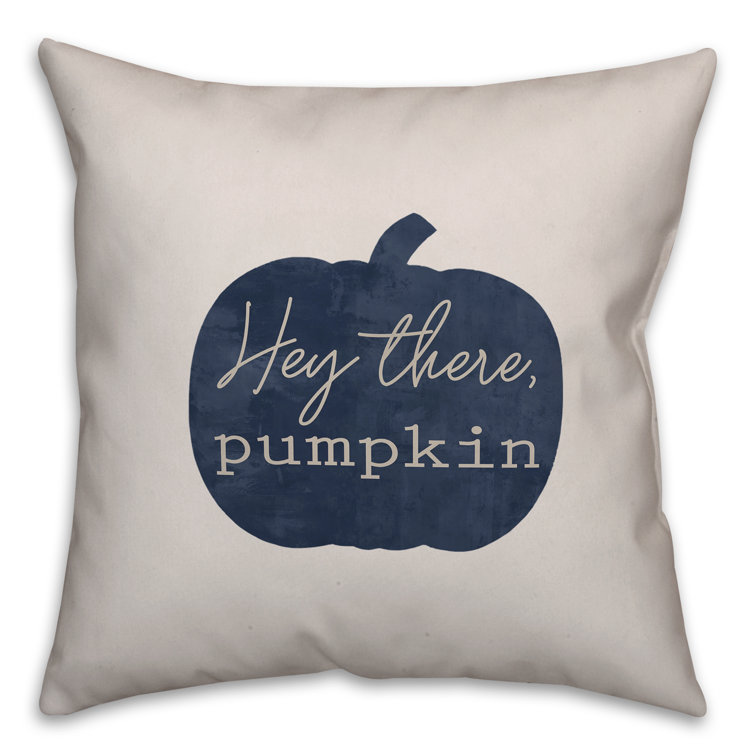 hey pumpkin pillow