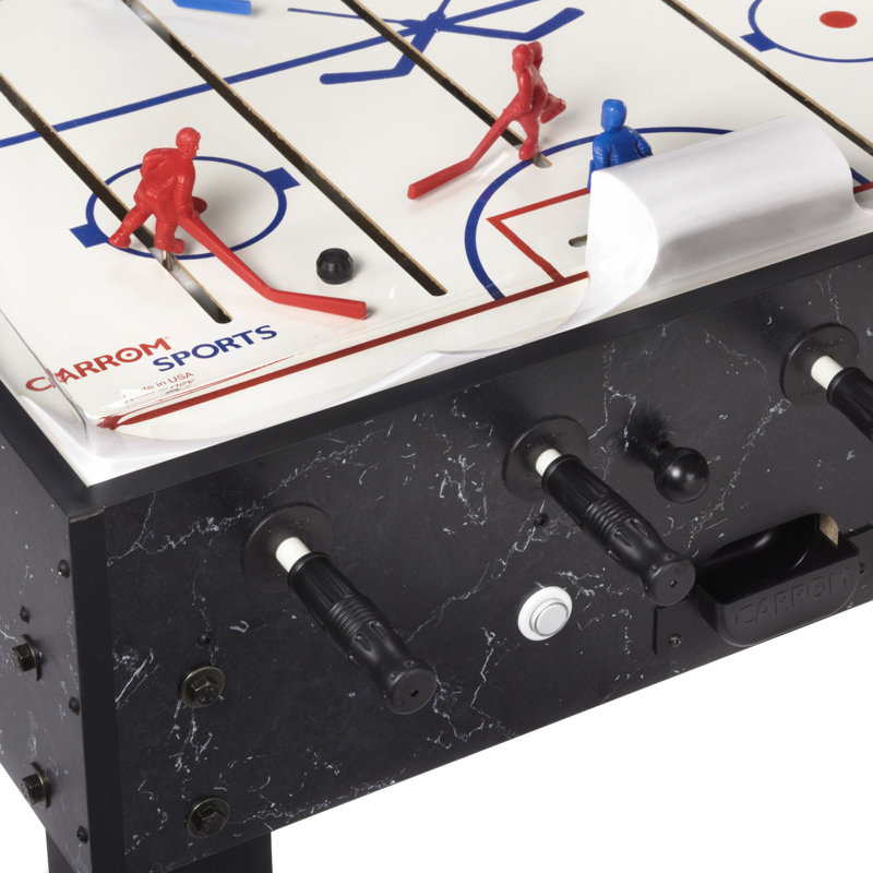 58 Two Player Bubble Hockey With Digital Scoreboard