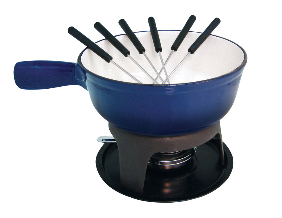 Mycuisina Cuistot 1 5 Qt Cast Iron Fondue Set Wayfair