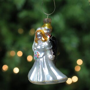 bride and groom christmas decoration