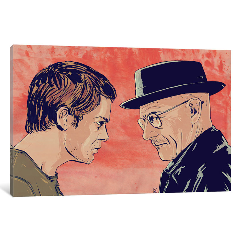 East Urban Home Dexter And Morgan Painting On Wrapped Canvas Wayfair