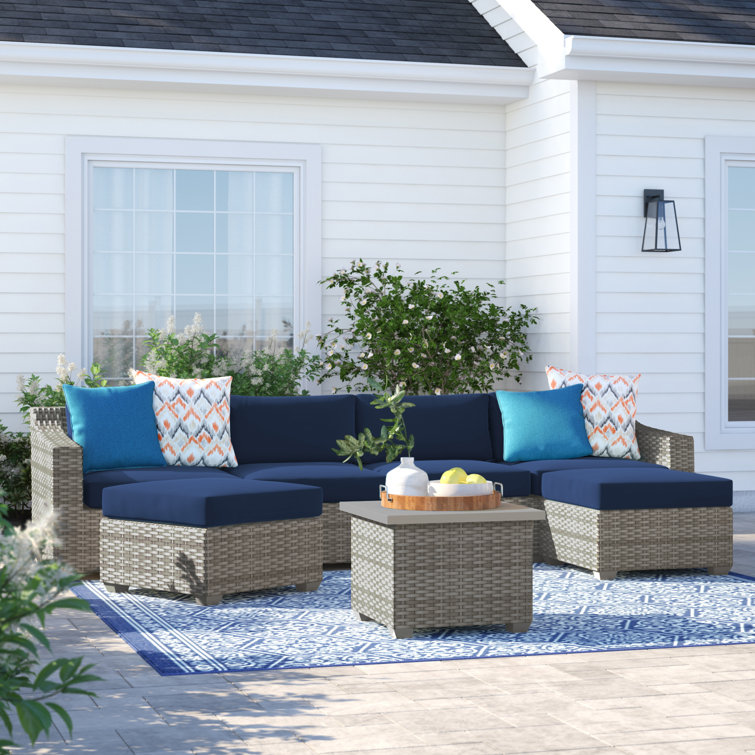 wayfair merton 7 piece sectional