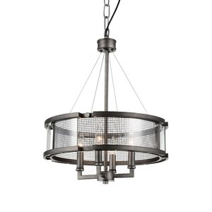 Monroe 4-Light Drum Chandelier