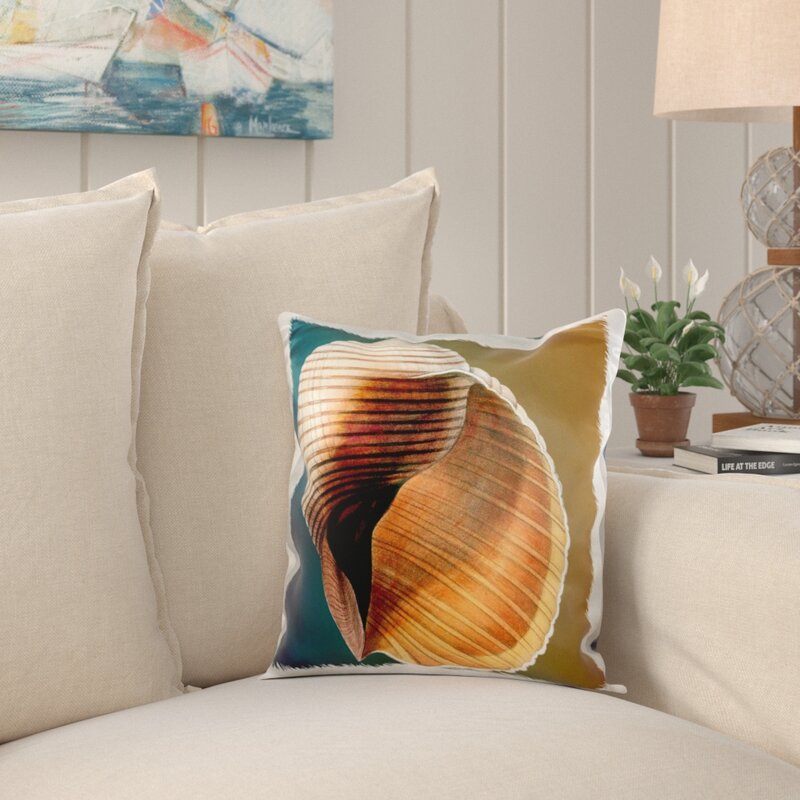 Nautical Coastal Striped Pillow//Cushion Cover 16x16/" Reversible