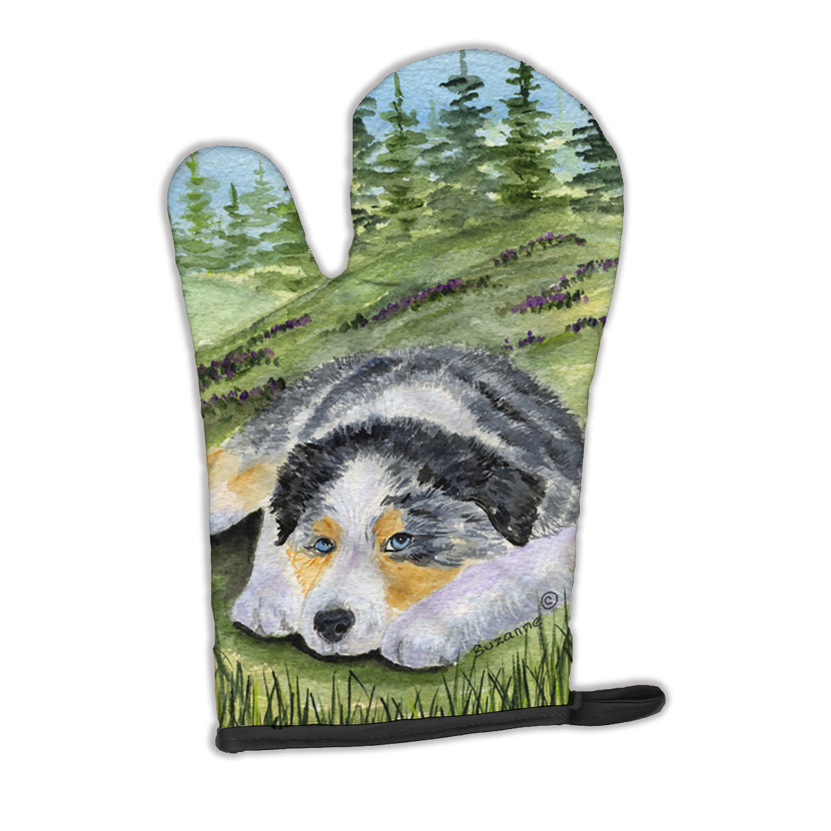 Red Barrel Studio® Australian Shepherd Oven Mitt Wayfair