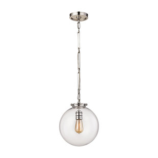 Go to store & view more images Manzo 1-Light Pendant by Brayden Studio