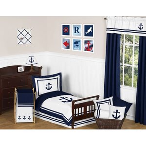 Anchors Away 5 Piece Toddler Bedding Set