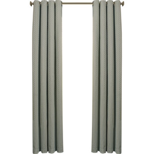 Chevron Green Curtains Drapes You Ll Love In 2020 Wayfair