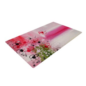 Cathy Rodgers Spring Dreams Pink/Yellow Area Rug