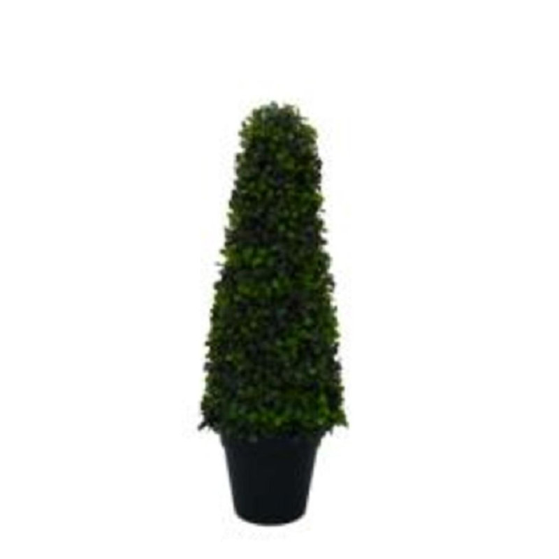 The Holiday Aisle Shrub Decorative 25 Two Toned Conical Shaped