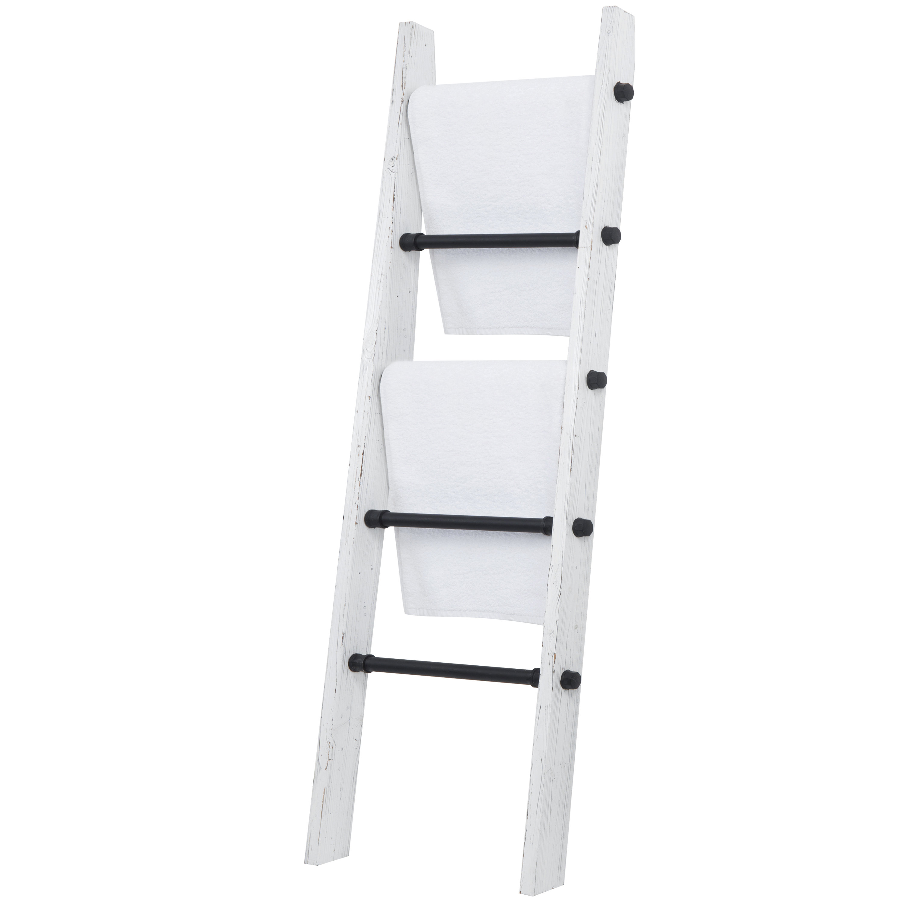 Gracie Oaks 59.06'' Tall Blanket Ladder & Reviews Wayfair