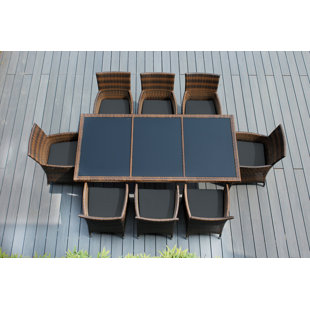 Ohana 9 Piece Dining Set with review