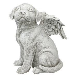 Large Loving Friend Memorial Pet Dog Statue