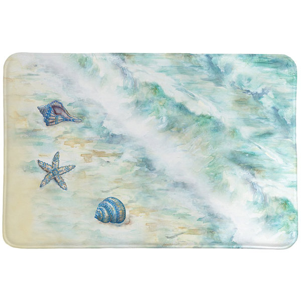 Coastal Beach Bathroom Rugs Wayfair