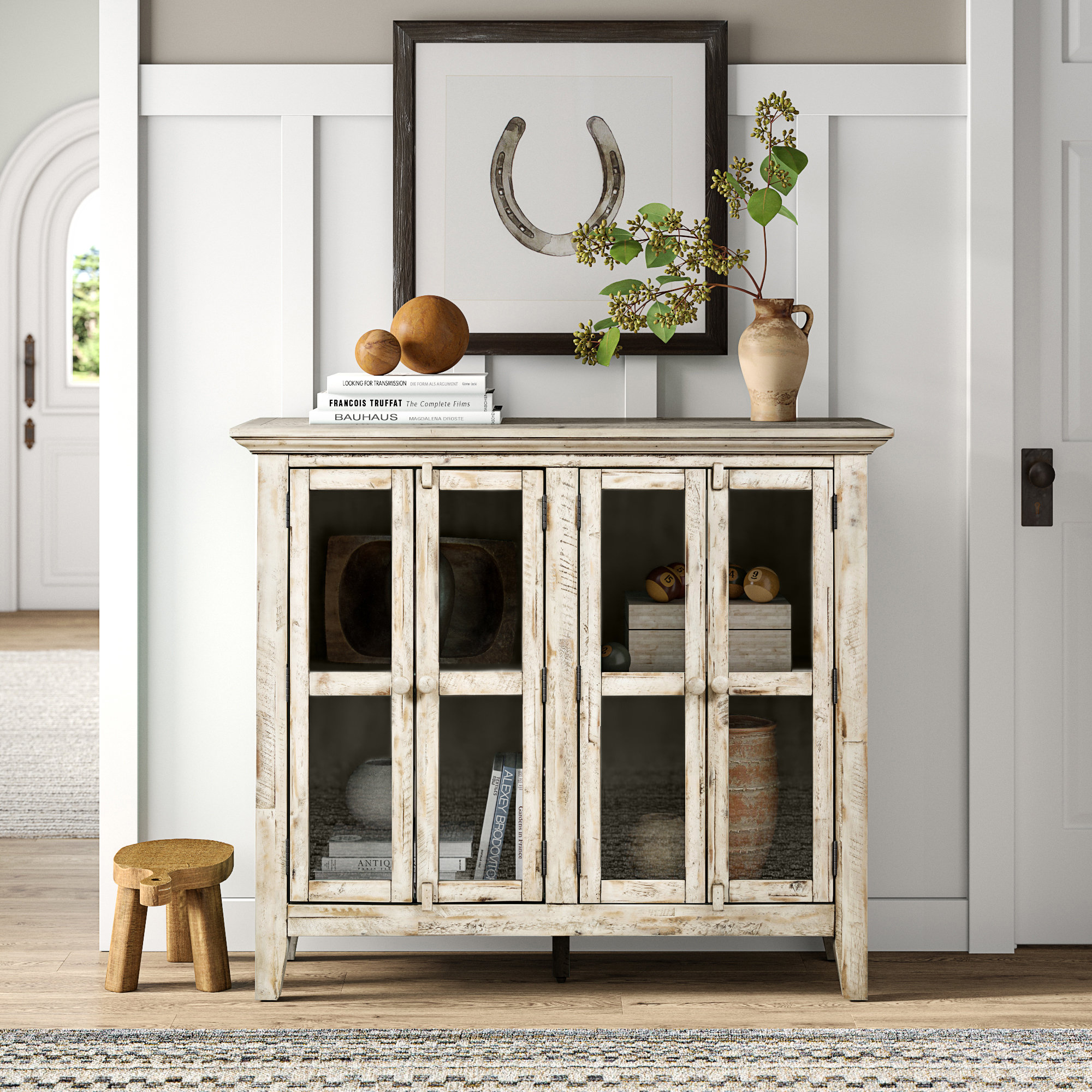 Kelly Clarkson Home Eau Claire 4 Door Accent Cabinet Reviews Wayfair