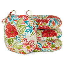 15 inch bistro chair cushions
