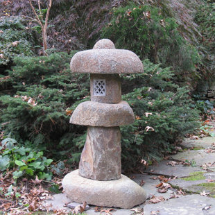 Anese Stone Garden Lanterns Wayfair 6 Piece Garden Stone Lantern Set