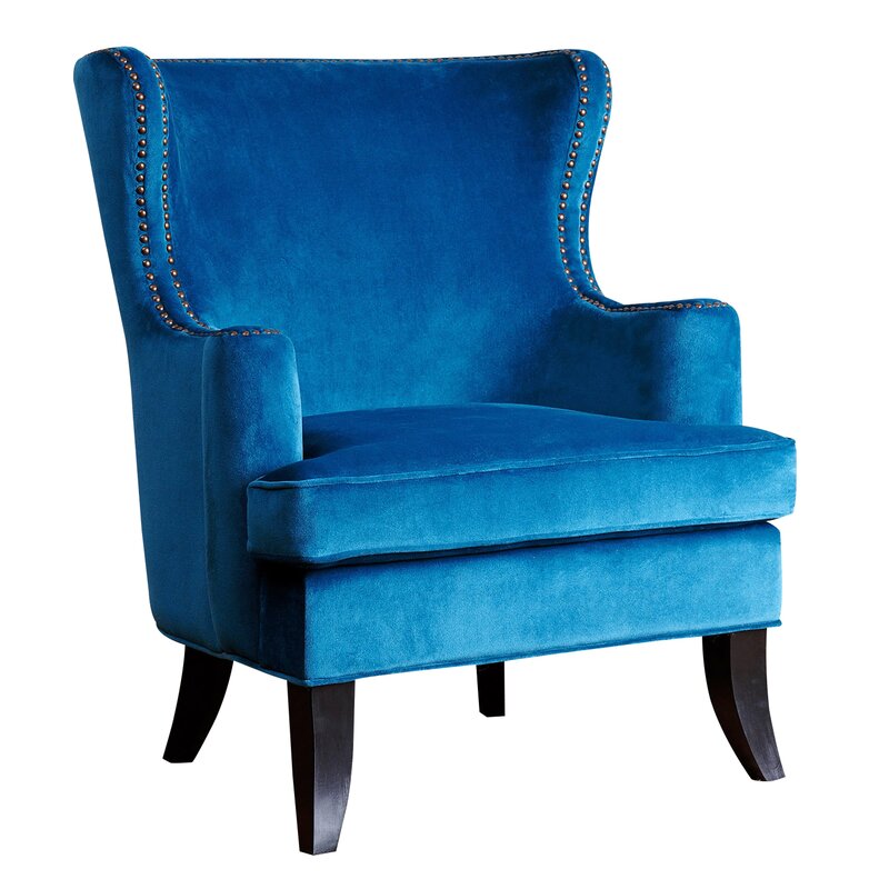 Burnard Fabric Wingback Chair
