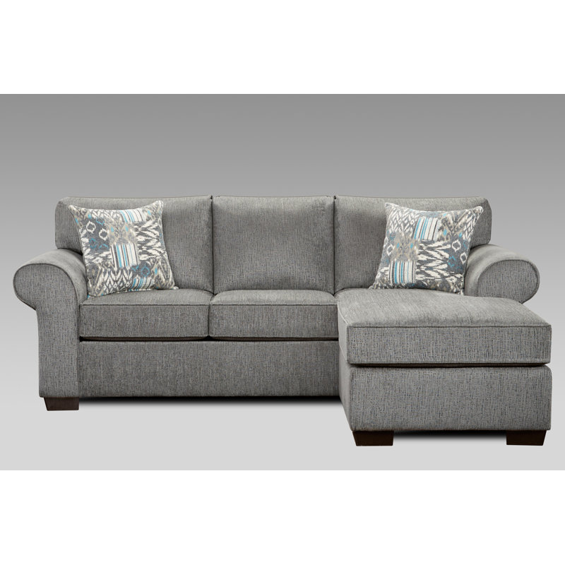 Red Barrel Studio Wooley 92 Right Hand Facing Sleeper Sectional With Ottoman Reviews Wayfair