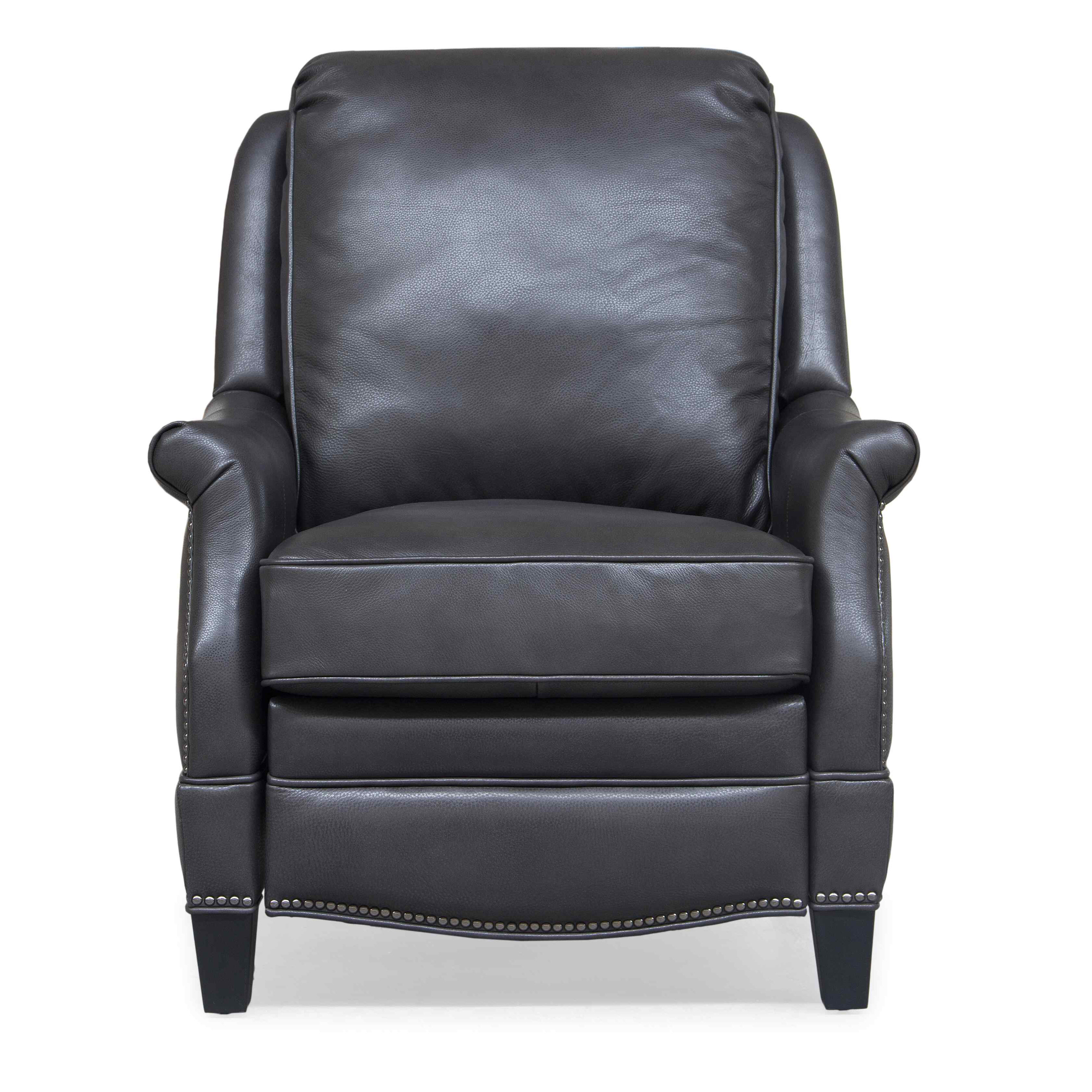 Acuna Genuine Leather Manual Recliner Reviews Birch Lane