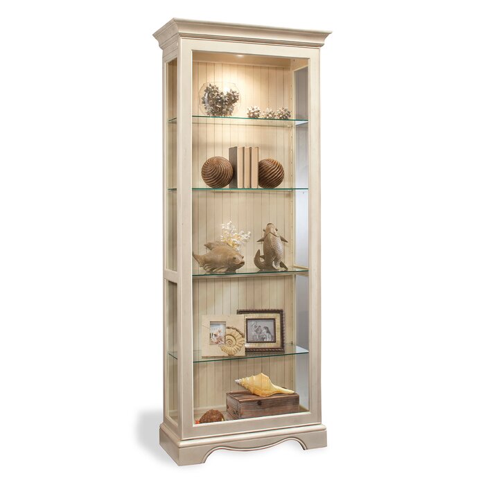 Darby Home Co Shelia Lighted Curio Cabinet Reviews Wayfair Ca