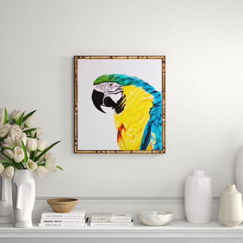 Art Virtuoso Watercolor Birds By Naomi Mccavitt Framed Painting