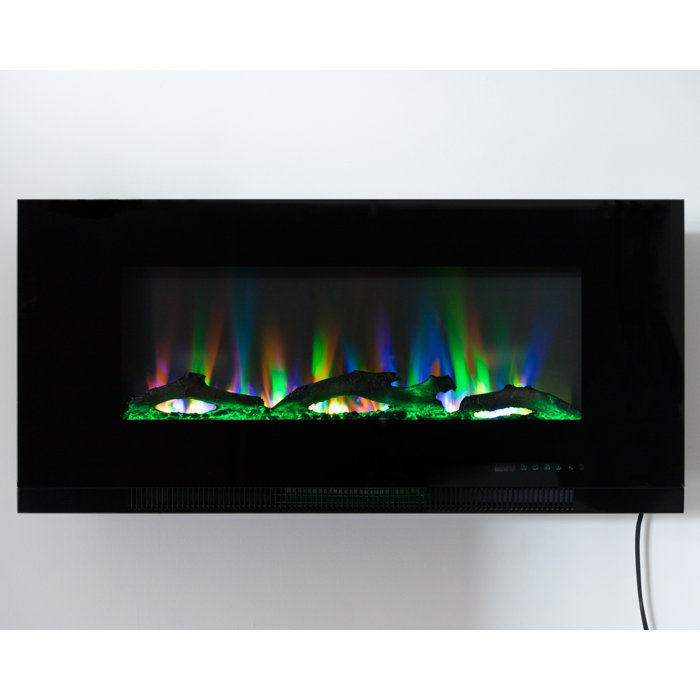 Fire Sense Wall Mounted Electric Fireplace Reviews Wayfair