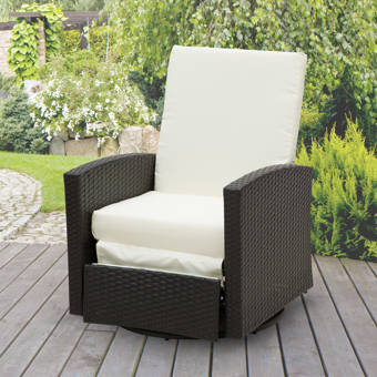Bay Isle Home Crestline Patio Chair With Cushion Reviews Wayfair