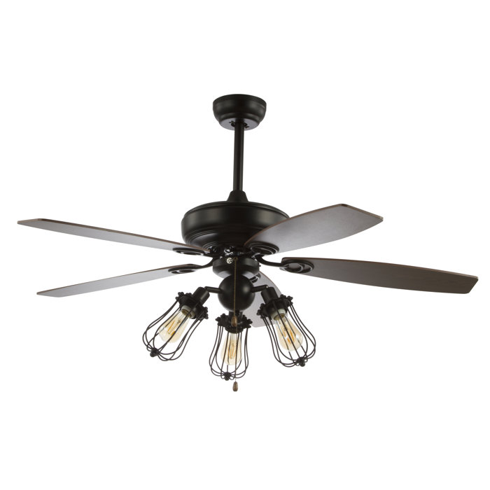 52 Varela 5 Blade Ceiling Fan Light Kit Included