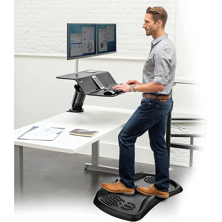 Anti Fatigue Standing Foot Mat with Massage Balls for Standing Desk Office 