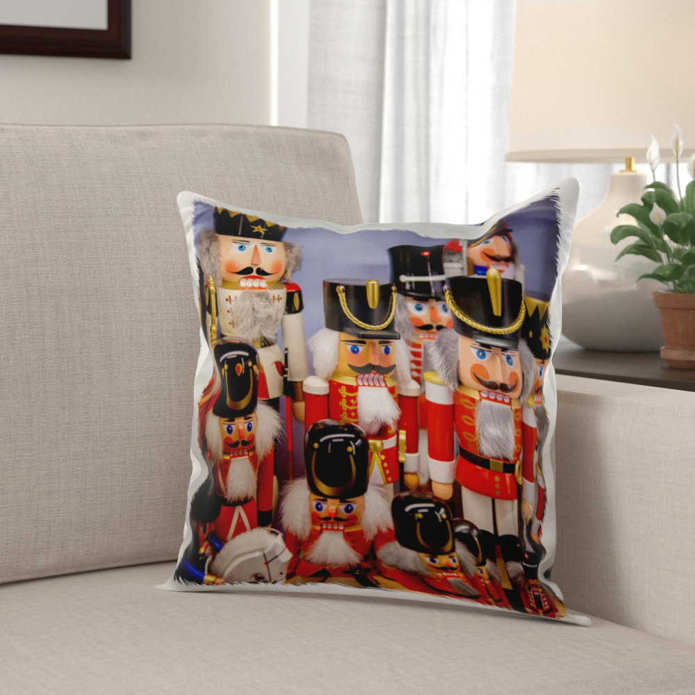 The Holiday Aisle Mellott Germany Rothenberg Kathe Wohlfahrt Christmas Pillow Cover Wayfair