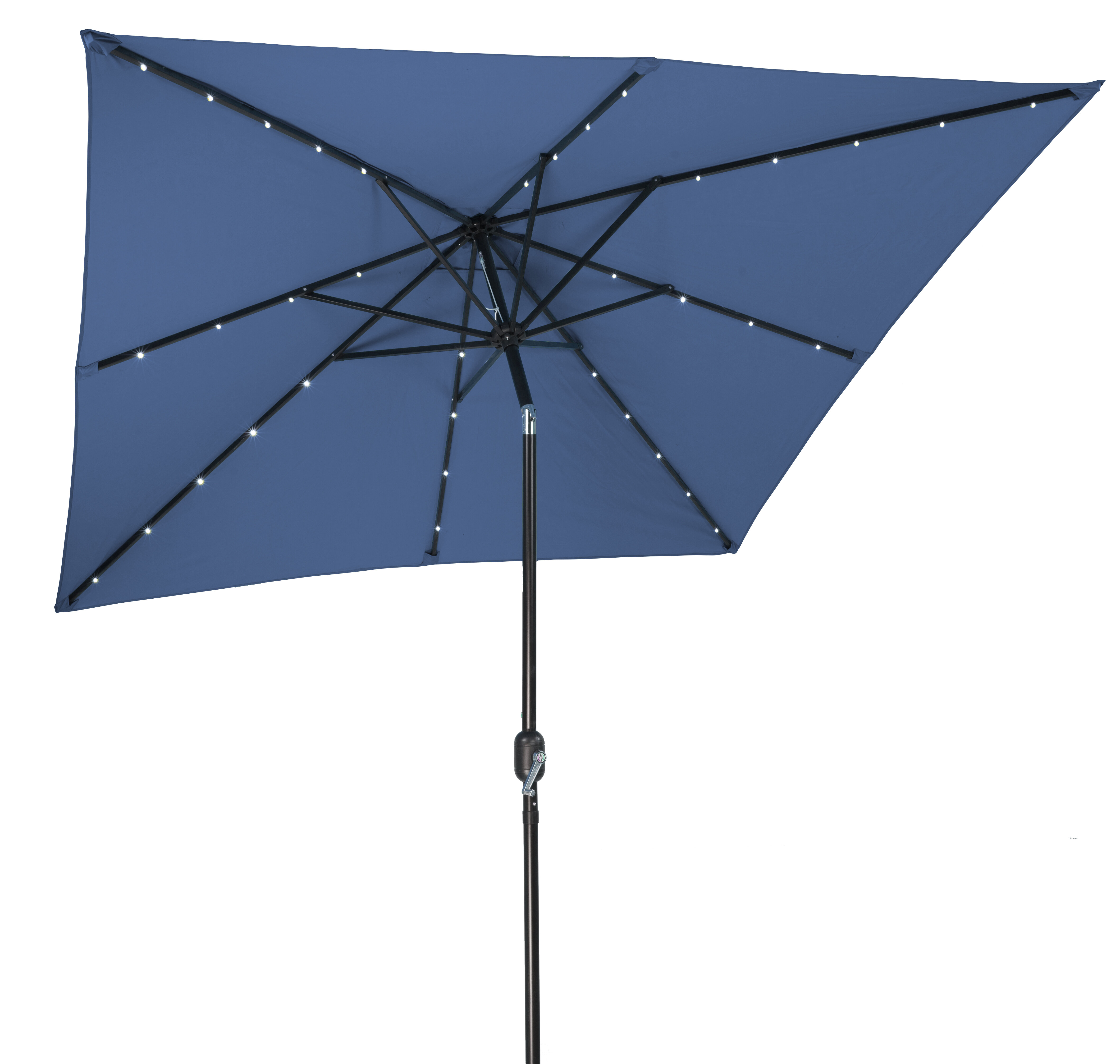 Brayton 8 Square Lighted Umbrella Reviews Allmodern