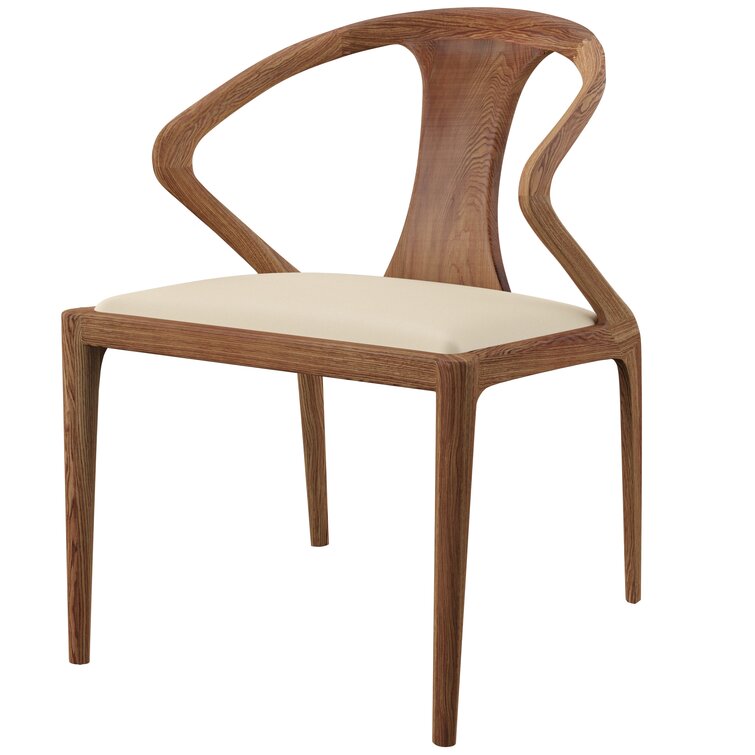 glinda arm chair in walnut