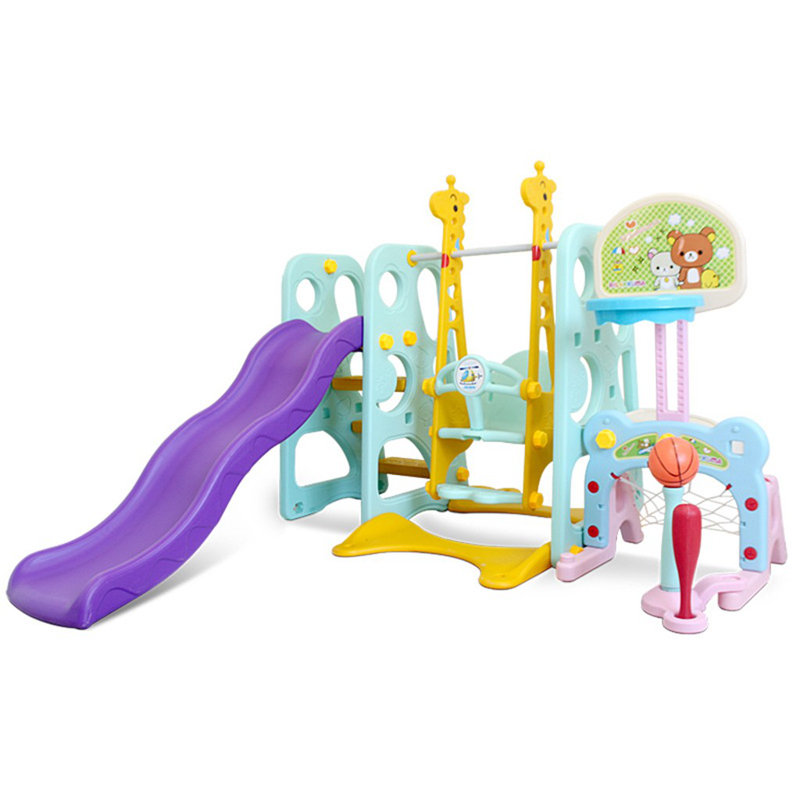 climber and swing set