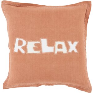 Jade Relax 100% Linen Throw Pillow Cover