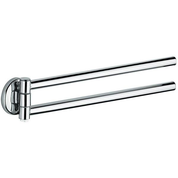 GH203 Hotel Double Swing 13.2" Wall Mounted Towel Bar