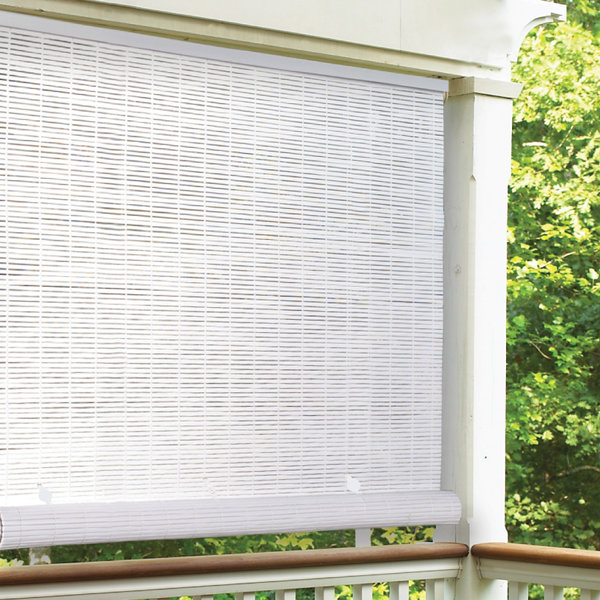 6 x 6, Brown Patio Blinds Outdoor for Porch Deck Balcony Pergola VINGLI Outdoor Roller Shade for Patio Patio Roll up Sun Shade Privacy Screen 