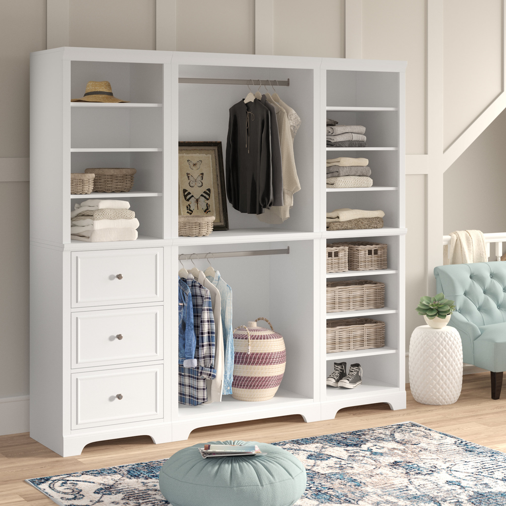 Birch Lane Heritage Barnard 86 W Freestanding Closet System