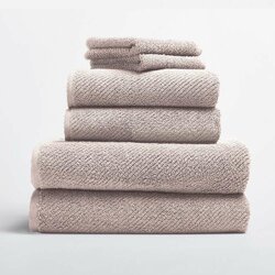 Coyuchi Air Weight 6 Piece 100% Cotton Towel Set & Reviews | Perigold