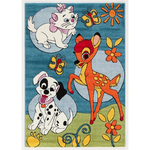 Teppich In Blau Orange Gelb Disney Classics Teppichgrosse Rechteckig 133 X 190 Cm Moebel Suchmaschine Ladendirekt De