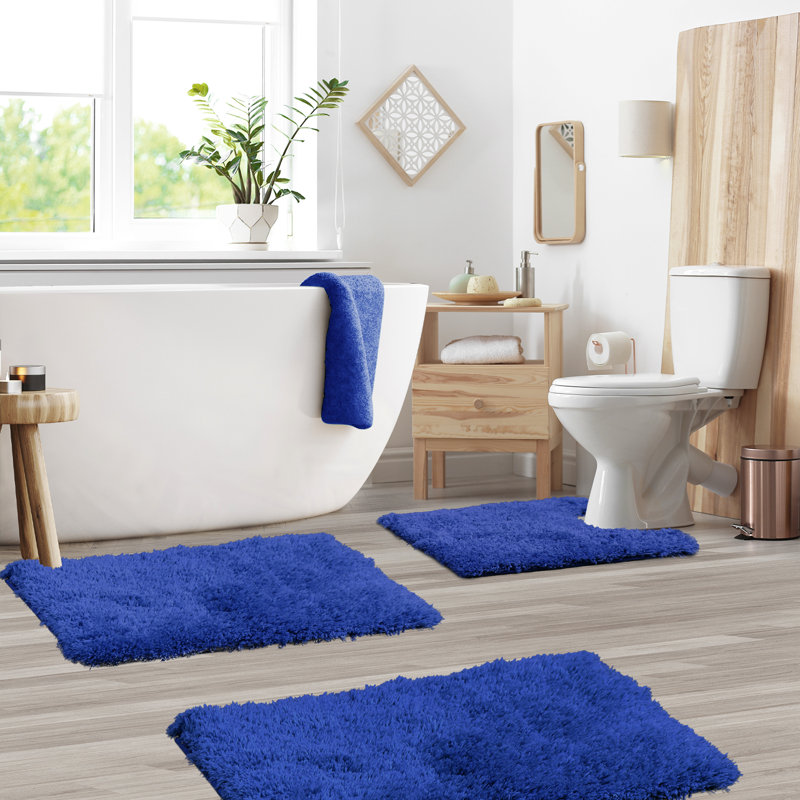 Red Barrel Studio Kriebel Rectangular Polyester Non Slip Solid Bath Rug Set Reviews Wayfair Adorn your kitchens, bathrooms, and table settings! kriebel rectangular polyester non slip solid bath rug set