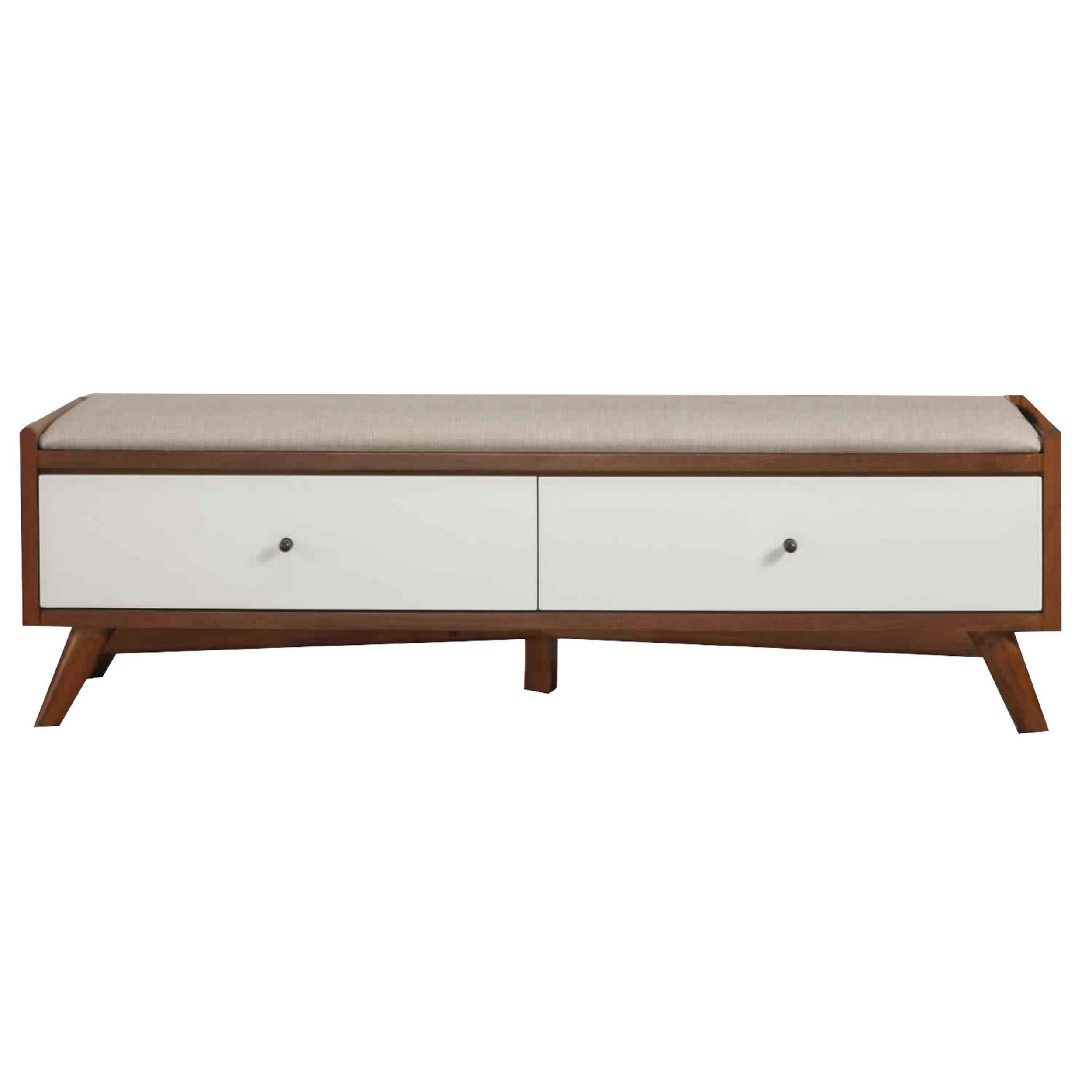 Adel Upholstered Drawer Storage Bench Adel Upholstered Drawer Storage Bench